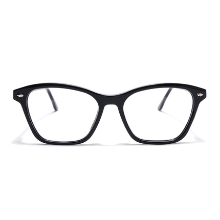 Voyage Glaze Black Cateye Acetate Eyeglasses for Women (FPK26010FMG8134)