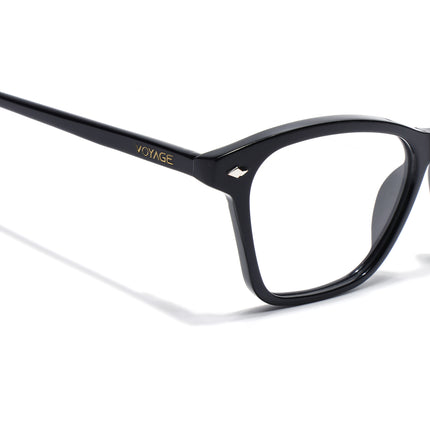 Voyage Glaze Black Cateye Acetate Eyeglasses for Women (FPK26010FMG8134)