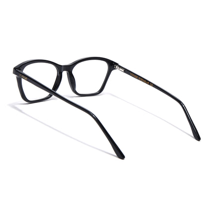 Voyage Glaze Black Cateye Acetate Eyeglasses for Women (FPK26010FMG8134)