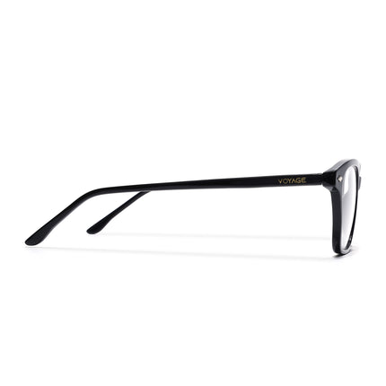 Voyage Glaze Black Cateye Acetate Eyeglasses for Women (FPK26010FMG8134)