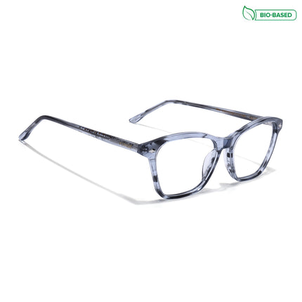 Voyage Glaze Blue Cateye Acetate Eyeglasses for Women (FPK26010FMG8135)