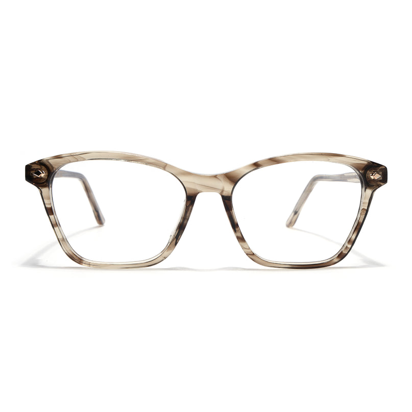 Voyage Glaze Green Cateye Acetate Eyeglasses for Women (FPK26010FMG8136)