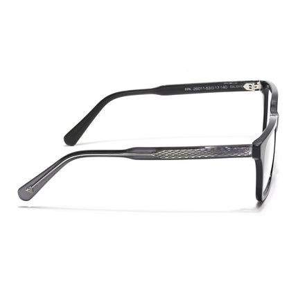 Voyage Glaze Black Wayfarer Acetate Eyeglasses for Men & Women (FPK26011FMG8690)