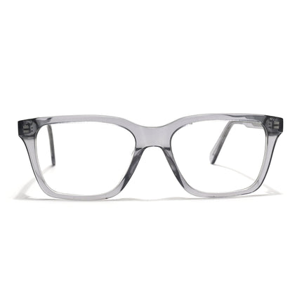 Voyage Glaze Grey Wayfarer Acetate Eyeglasses for Men & Women (FPK26011FMG8691)
