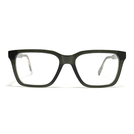 Voyage Glaze Green Wayfarer Acetate Eyeglasses for Men & Women (FPK26011FMG8693)