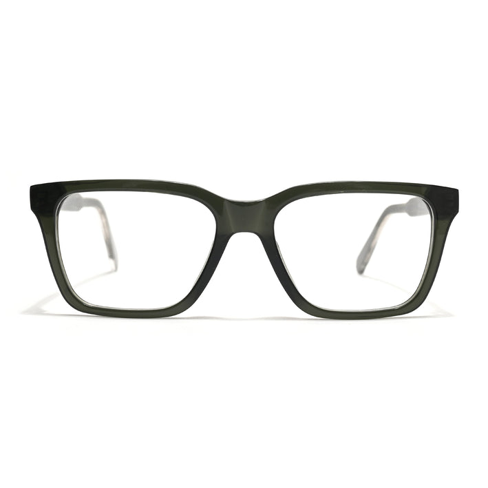 Voyage Glaze Green Wayfarer Acetate Eyeglasses for Men & Women (FPK26011FMG8693)