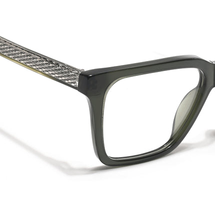 Voyage Glaze Green Wayfarer Acetate Eyeglasses for Men & Women (FPK26011FMG8693)