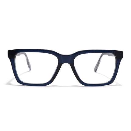 Voyage Glaze Blue Wayfarer Acetate Eyeglasses for Men & Women (FPK26011FMG8694)