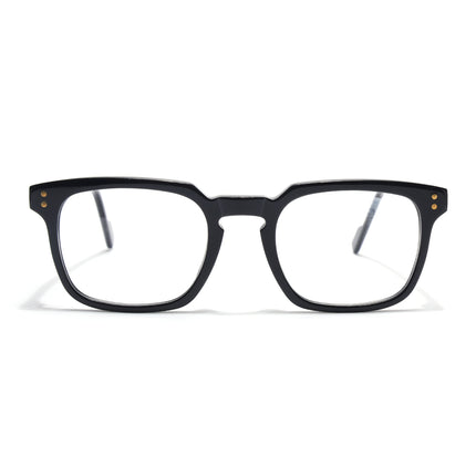 Voyage Glaze Black Wayfarer Acetate Eyeglasses for Men & Women (FPK26012FMG8670)