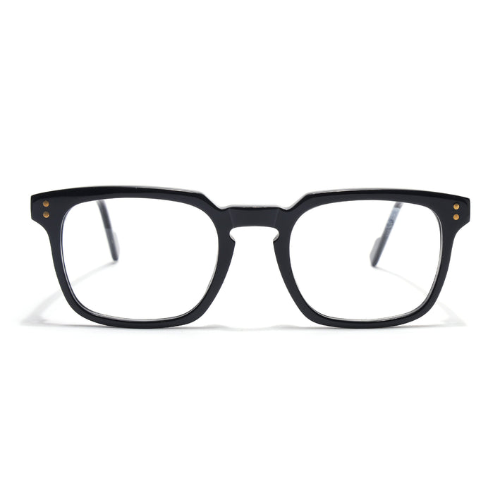 Voyage Glaze Black Wayfarer Acetate Eyeglasses for Men & Women (FPK26012FMG8670)