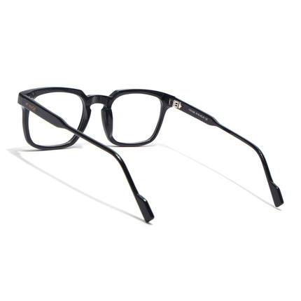 Voyage Glaze Black Wayfarer Acetate Eyeglasses for Men & Women (FPK26012FMG8670)