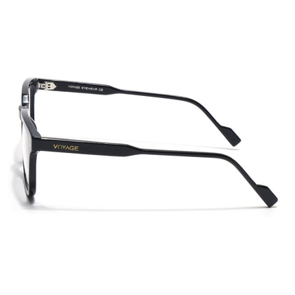 Voyage Glaze Black Wayfarer Acetate Eyeglasses for Men & Women (FPK26012FMG8670)