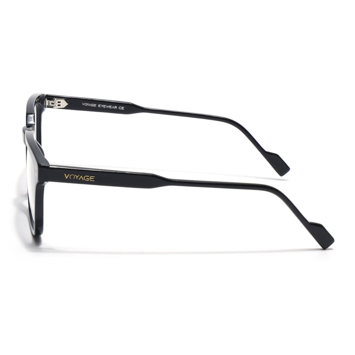 Voyage Glaze Black Wayfarer Acetate Eyeglasses for Men & Women (FPK26012FMG8670)