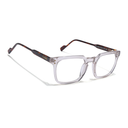Voyage Glaze Transparent Wayfarer Acetate Eyeglasses for Men & Women (FPK26012FMG8672)