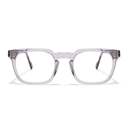 Voyage Glaze Transparent Wayfarer Acetate Eyeglasses for Men & Women (FPK26012FMG8672)