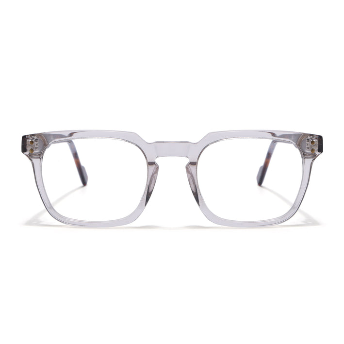 Voyage Glaze Transparent Wayfarer Acetate Eyeglasses for Men & Women (FPK26012FMG8672)