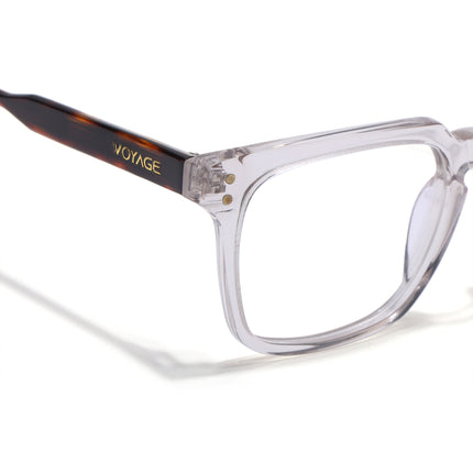 Voyage Glaze Transparent Wayfarer Acetate Eyeglasses for Men & Women (FPK26012FMG8672)