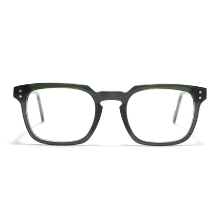 Voyage Glaze Green Wayfarer Acetate Eyeglasses for Men & Women (FPK26012FMG8673)