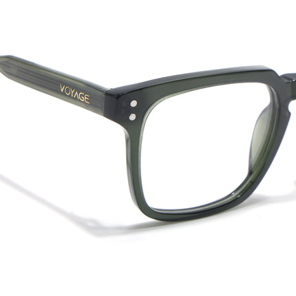 Voyage Glaze Green Wayfarer Acetate Eyeglasses for Men & Women (FPK26012FMG8673)