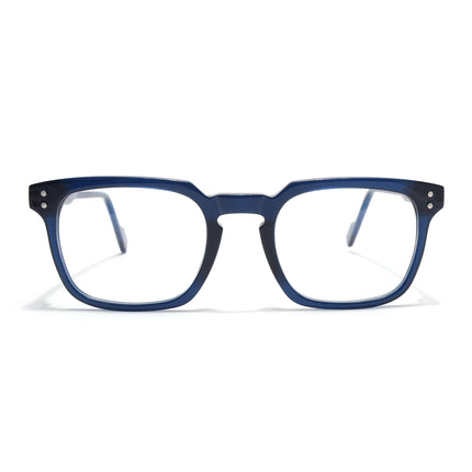 Voyage Glaze Blue Wayfarer Acetate Eyeglasses for Men & Women (FPK26012FMG8674)
