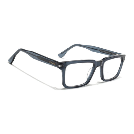 Voyage Glaze Sea Green Rectangle Acetate Eyeglasses for Men & Women (FPK26013FMG8639)