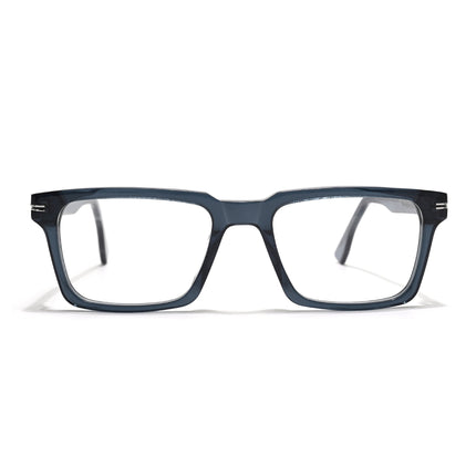 Voyage Glaze Sea Green Rectangle Acetate Eyeglasses for Men & Women (FPK26013FMG8639)