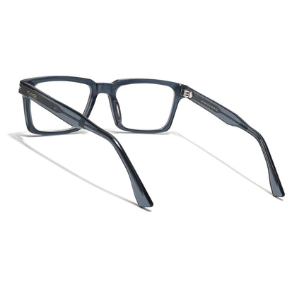 Voyage Glaze Sea Green Rectangle Acetate Eyeglasses for Men & Women (FPK26013FMG8639)