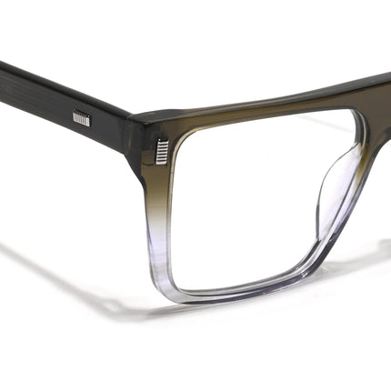 Voyage Glaze Green Wayfarer Acetate Eyeglasses for Men & Women (FPK26014FMG8646)