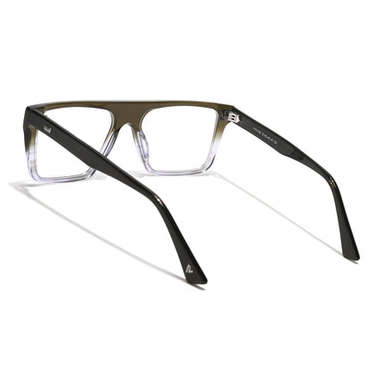 Voyage Glaze Green Wayfarer Acetate Eyeglasses for Men & Women (FPK26014FMG8646)