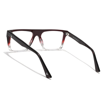 Voyage Glaze Wine Wayfarer Acetate Eyeglasses for Men & Women (FPK26014FMG8647)