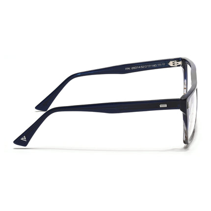 Voyage Glaze Blue & Brown Wayfarer Acetate Eyeglasses for Men & Women (FPK26014FMG8649)