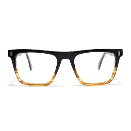Voyage Glaze Black Wayfarer Acetate Eyeglasses for Men & Women (FPK26017FMG8138)