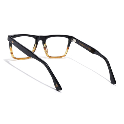 Voyage Glaze Black Wayfarer Acetate Eyeglasses for Men & Women (FPK26017FMG8138)