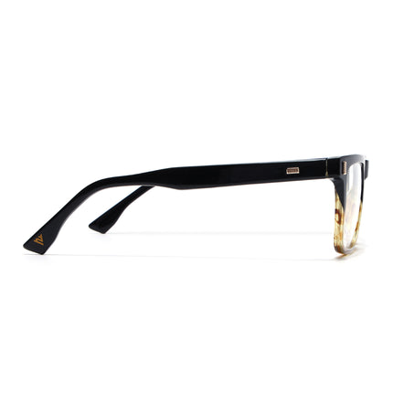 Voyage Glaze Black Wayfarer Acetate Eyeglasses for Men & Women (FPK26017FMG8138)