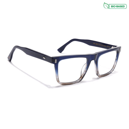 Voyage Glaze Blue Wayfarer Acetate Eyeglasses for Men & Women (FPK26017FMG8139)