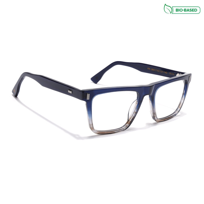 Voyage Glaze Blue Wayfarer Acetate Eyeglasses for Men & Women (FPK26017FMG8139)