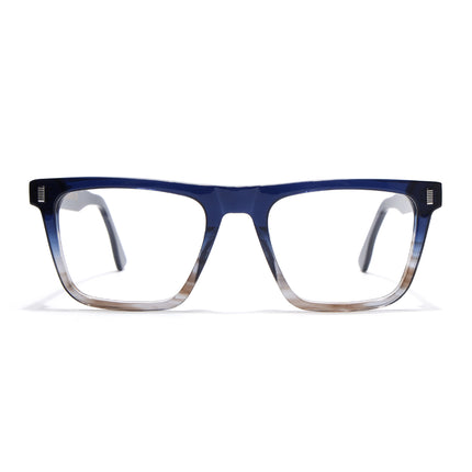 Voyage Glaze Blue Wayfarer Acetate Eyeglasses for Men & Women (FPK26017FMG8139)