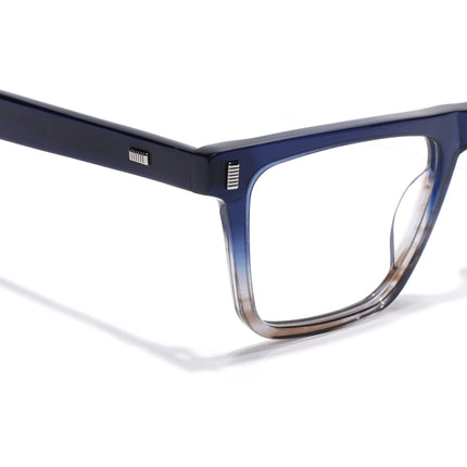 Voyage Glaze Blue Wayfarer Acetate Eyeglasses for Men & Women (FPK26017FMG8139)