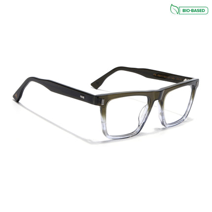 Voyage Glaze Green Wayfarer Acetate Eyeglasses for Men & Women (FPK26017FMG8140)