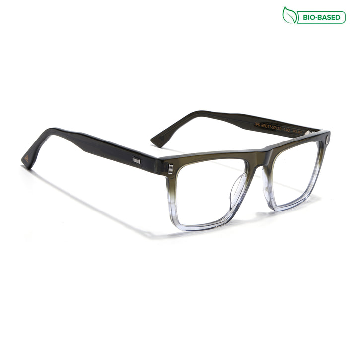 Voyage Glaze Green Wayfarer Acetate Eyeglasses for Men & Women (FPK26017FMG8140)