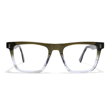Voyage Glaze Green Wayfarer Acetate Eyeglasses for Men & Women (FPK26017FMG8140)