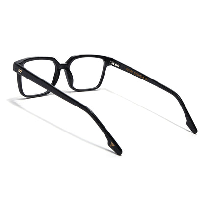 Voyage Glaze Black Wayfarer Acetate Eyeglasses for Men & Women (FPK26018FMG8089)