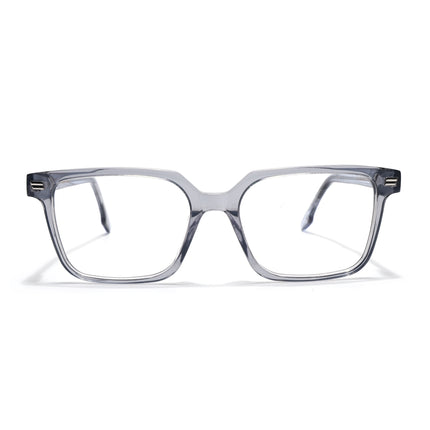 Voyage Glaze Grey Wayfarer Acetate Eyeglasses for Men & Women (FPK26018FMG8090)