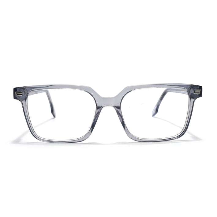 Voyage Glaze Grey Wayfarer Acetate Eyeglasses for Men & Women (FPK26018FMG8090)