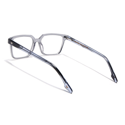 Voyage Glaze Grey Wayfarer Acetate Eyeglasses for Men & Women (FPK26018FMG8090)
