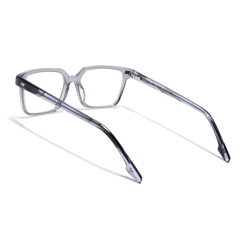 Voyage Glaze Grey Wayfarer Acetate Eyeglasses for Men & Women (FPK26018FMG8090)
