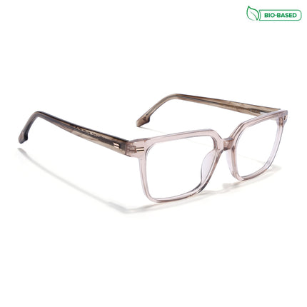 Voyage Glaze Brown Wayfarer Acetate Eyeglasses for Men & Women (FPK26018FMG8092)