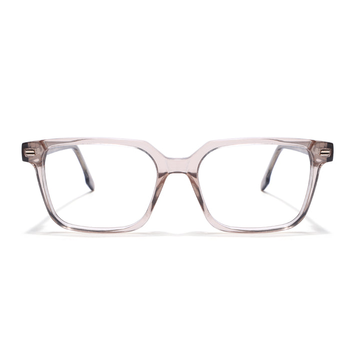 Voyage Glaze Brown Wayfarer Acetate Eyeglasses for Men & Women (FPK26018FMG8092)