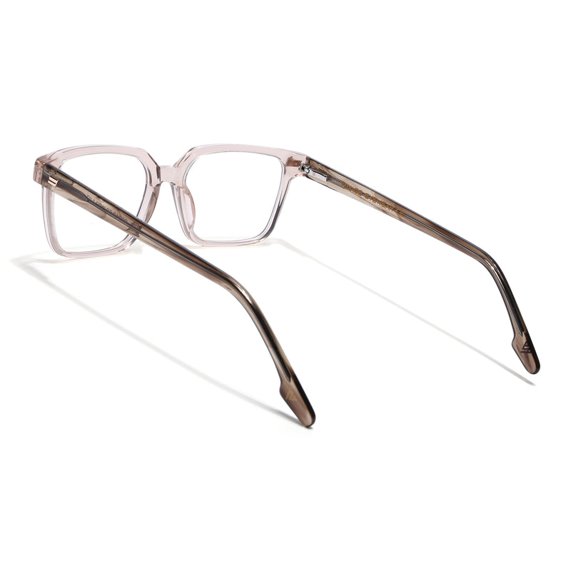 Voyage Glaze Brown Wayfarer Acetate Eyeglasses for Men & Women (FPK26018FMG8092)