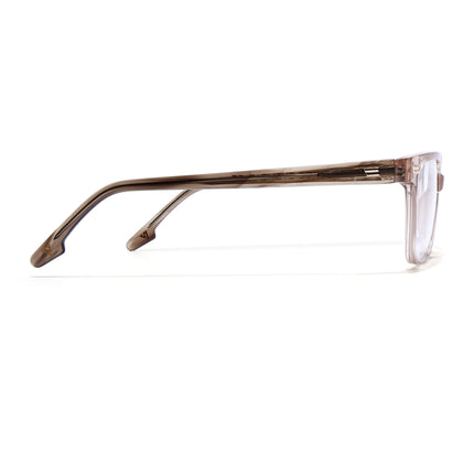 Voyage Glaze Brown Wayfarer Acetate Eyeglasses for Men & Women (FPK26018FMG8092)